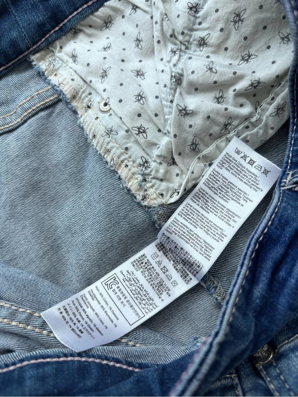 Joules Shirley Long Denim Shorts 10
